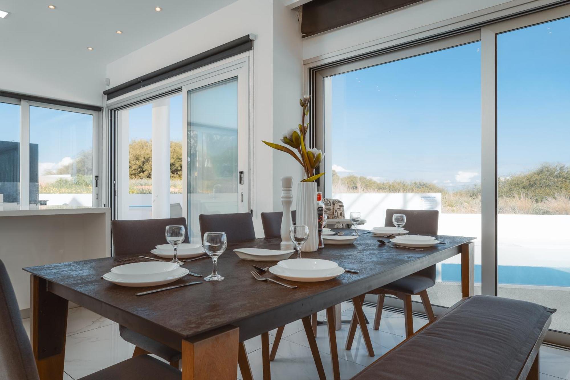 Seaside Luxury Villa พาราลิมนี ภายนอก รูปภาพ
