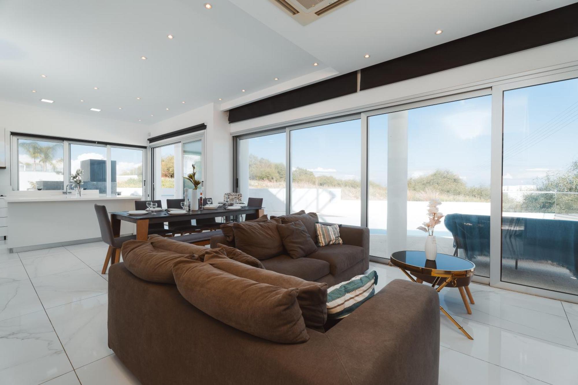 Seaside Luxury Villa พาราลิมนี ภายนอก รูปภาพ