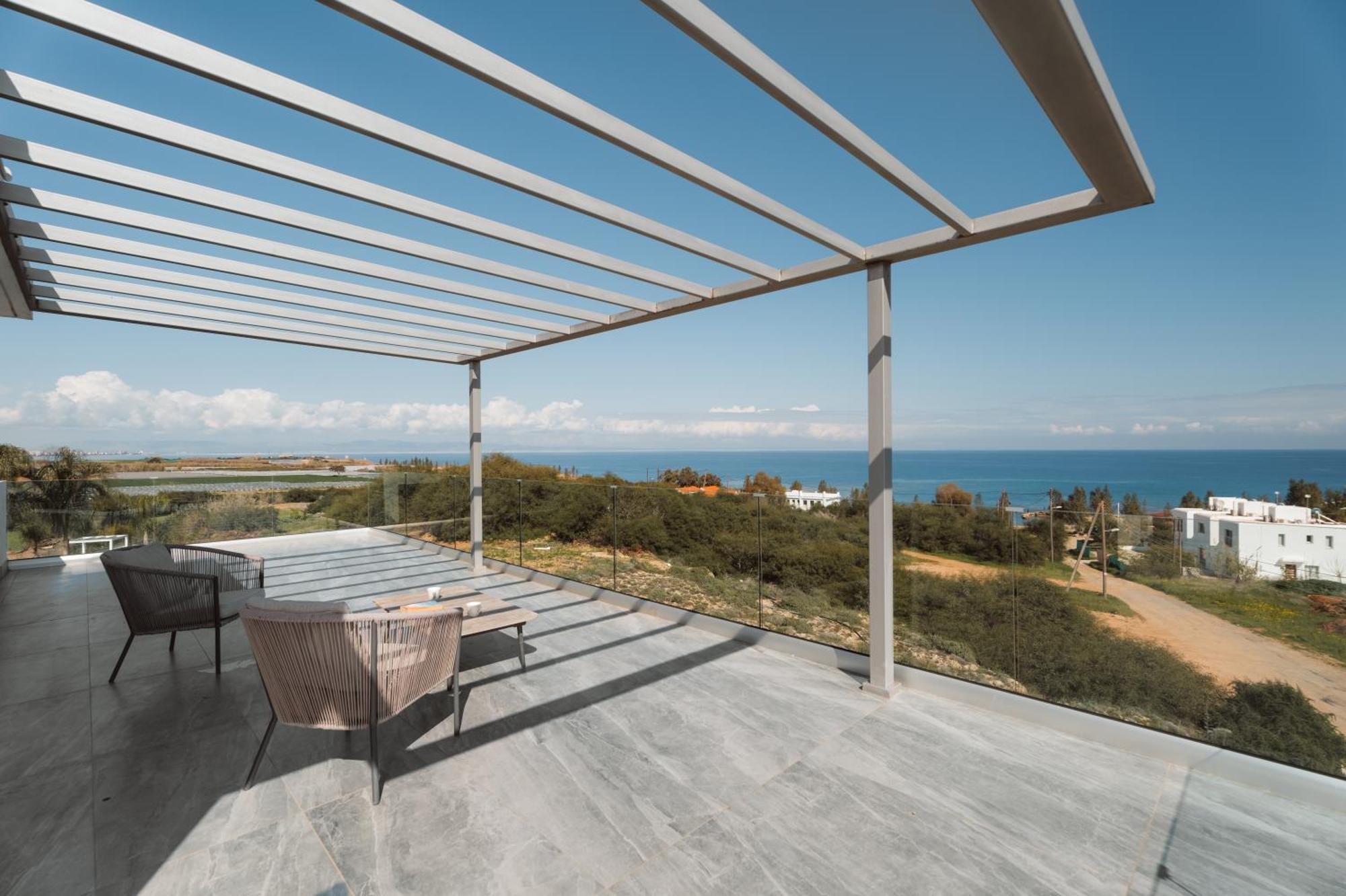 Seaside Luxury Villa พาราลิมนี ภายนอก รูปภาพ